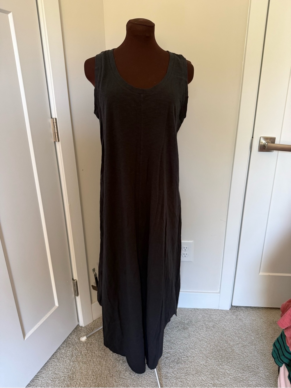 Black Maxi Tank Dress